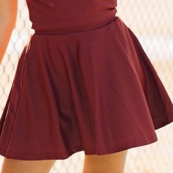 NWT Honey Mark Womans Swim Skort Flowy Skirt Sz. XL - Picture 2 of 5